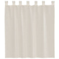 Cortinas de voile com aba 2 pcs creme — foto 3