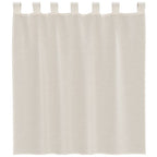 Cortinas de voile com aba 2 pcs creme — foto 3