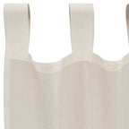 Cortinas de voile com aba 2 pcs creme — foto 4