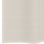 Cortinas de voile com aba 2 pcs creme — foto 5