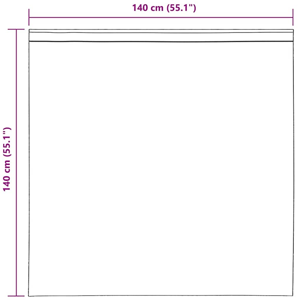 Cortinas de voile com aba 2 pcs creme — foto 7