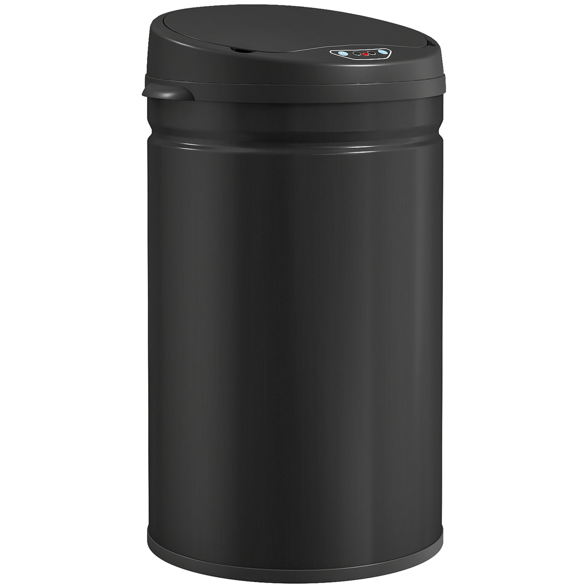 Balde de Lixo de Cozinha Automático 30 L Caixote de Cozinha em Aço Inoxidável Sensor Infravermelhos Fecho Automático Anti-Impressões Digitais para Quarto Escritório 32x30,5x51 cm Preto — foto 1
