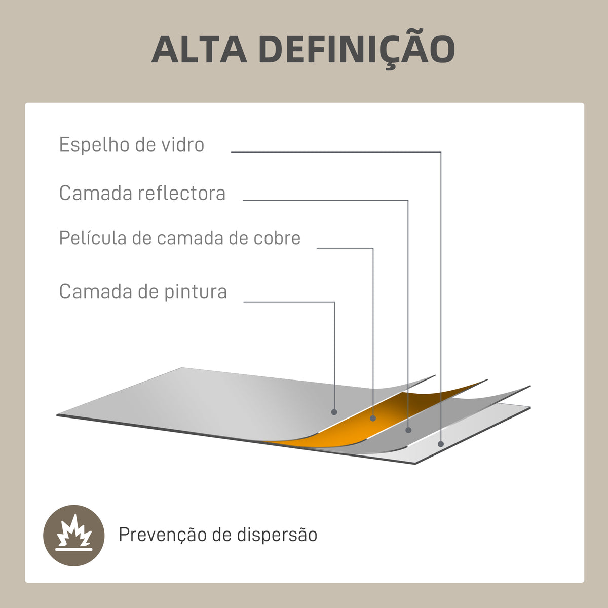 Espelho de Parede Retangular Espelho Estilo Janela 90x60 cm com Moldura de Metal Espelho Decorativo para Sala Quarto Entrada Dourado — foto 6
