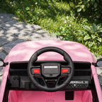 Range Rover Velar com Licença, Carro Elétrico Infantil 12 V com Controlo Remoto, Suspensão e Arranque Suave, Rosa, 2-4 Anos — imagem 8