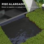 Tenda de Campismo para 1-2 Pessoas Tenda de Campismo Dobrável com Janela e Bolsa de Transporte Impermeável 3000 mm 210x150x110 cm Verde — foto 5