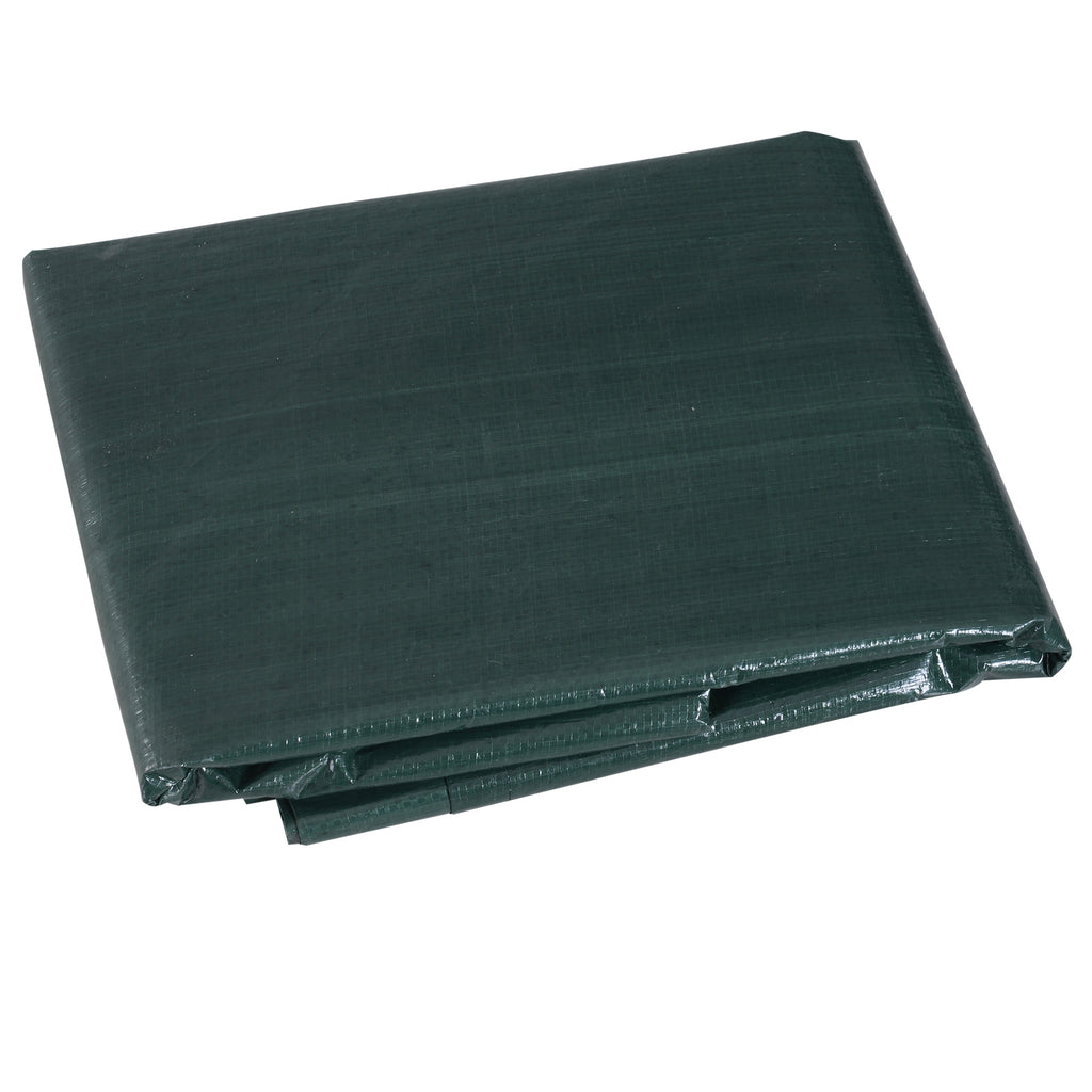 Capa de Proteção para Baloiço de Jardim, Capa Impermeável com Fecho, 215x155x150 cm, Verde — foto 7