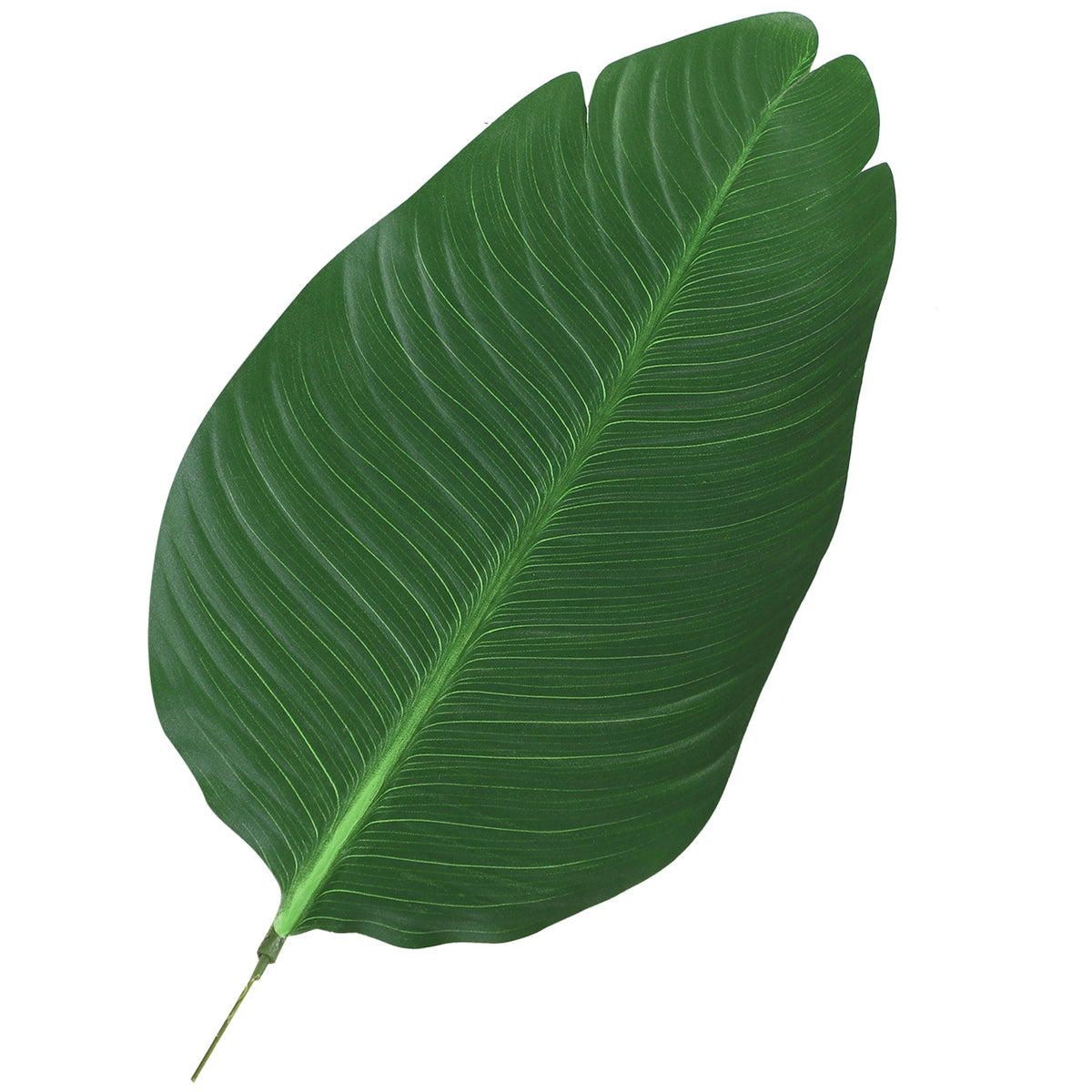 Planta Artificial de Decoração Planta Palmeira Artificial com Vaso 7 Folhas para Exterior e Interior Ø15x120cm Verde — foto 4