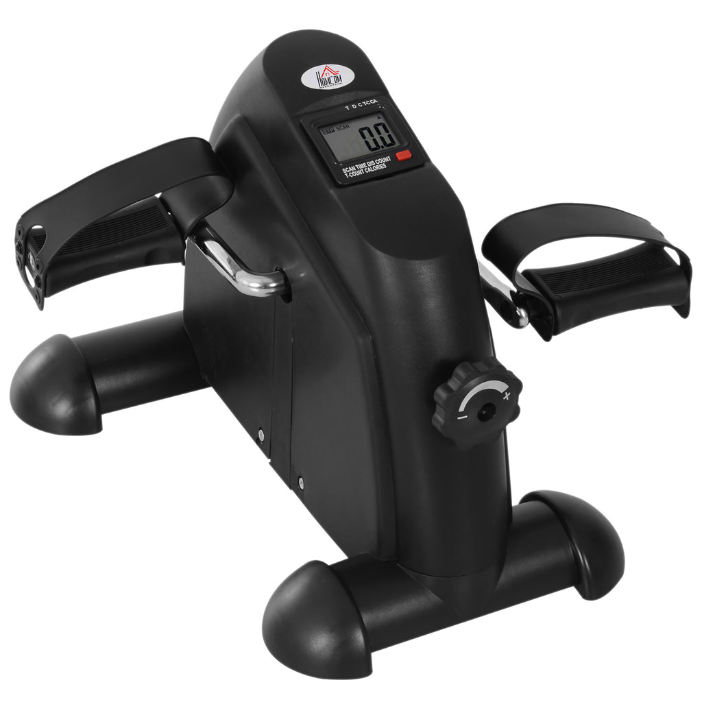 Mini bicicleta Estática Aparelho de Exercício Braços e Pernas Resistência ajustável Tela LCD 39x40x31cm — foto 1