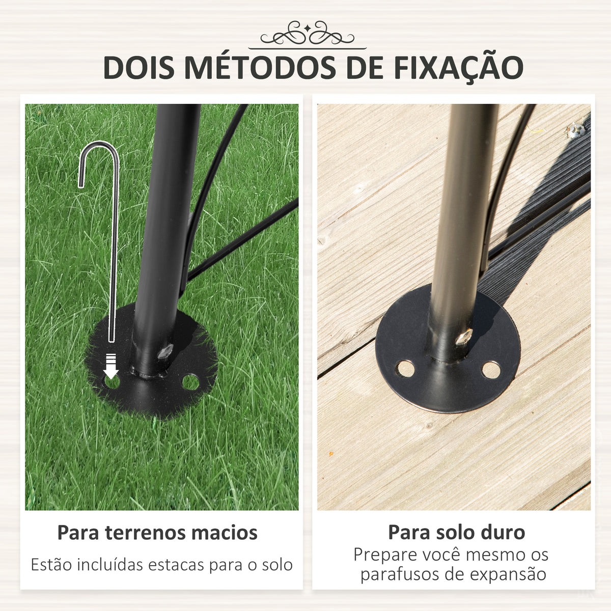 Arco de Jardim de Metal Arco Decorativo com Desenho de Treliça para Plantas Trepadeiras para Decoração Pátio Terraço 114x30x230 cm Preto — foto 5
