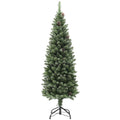 Árvore de Natal 150 cm Árvore de Natal Artificial com 395 Ramos e Suporte de Metal Árvore de Natal para Sala de Estar Interior Verde — foto 1