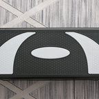 Step para Exercício Aeróbico Plataforma Step com Altura Ajustável em 3 Níveis com Carga Máxima 150kg para Exercício em Academia Casa 80x31x10-20cm Preto e Branco — foto 8