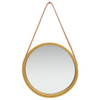Espelho de parede com alça 40 cm dourado — foto 2