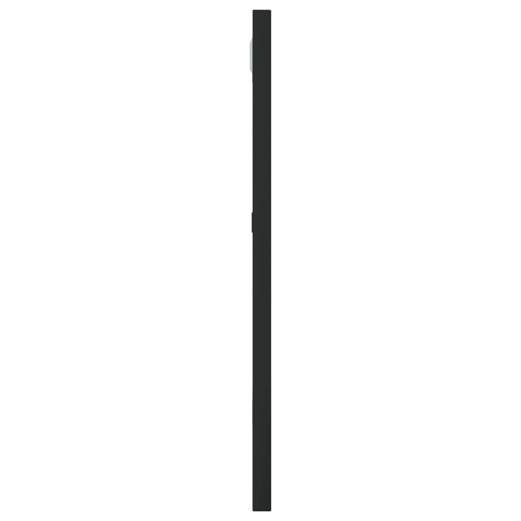 Espelho de parede retangular 30x40 cm ferro preto — foto 3