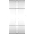 Espelho de parede retangular 40x80 cm ferro preto — foto 2