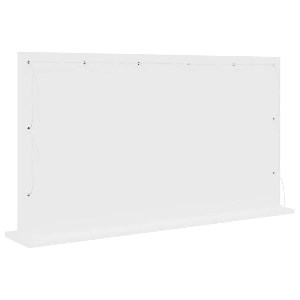 Espelho de Vaidade Branco 100 x 55 x 18 cm Retangular — foto 6