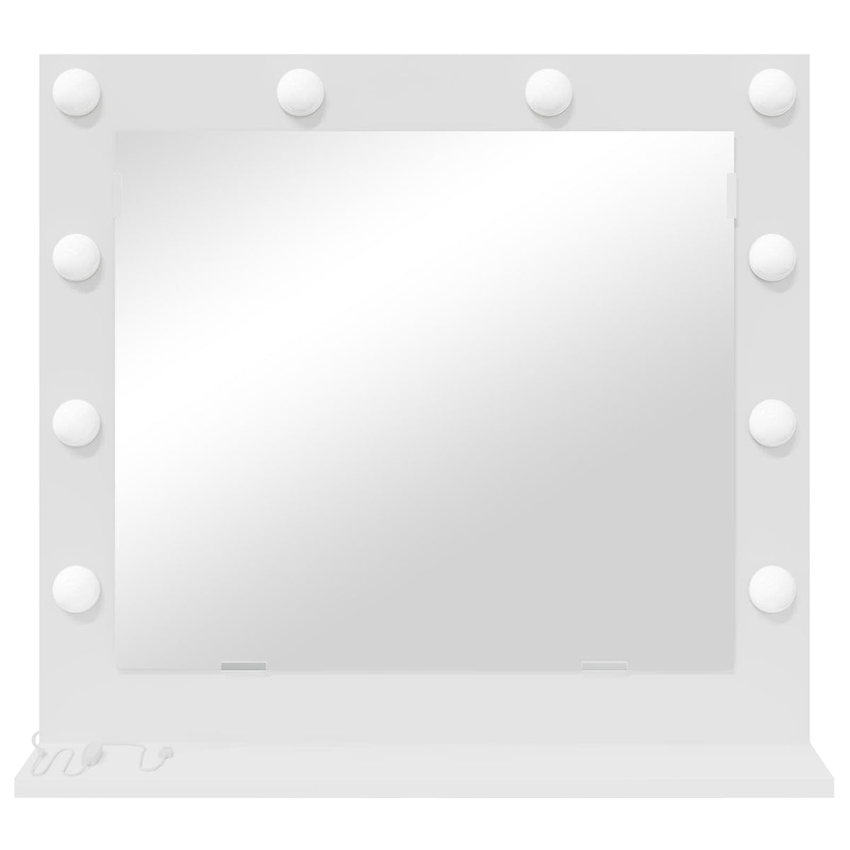 Espelho de Vaidade Branco 60 x 55 x 18 cm Retangular — foto 4