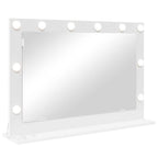 Espelho de Vaidade Branco 80 x 15 x 18 cm Retangular — foto 2