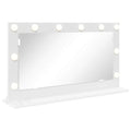 Espelho de Vaidade Branco 80 x 45 x 18 cm Retangular — foto 2