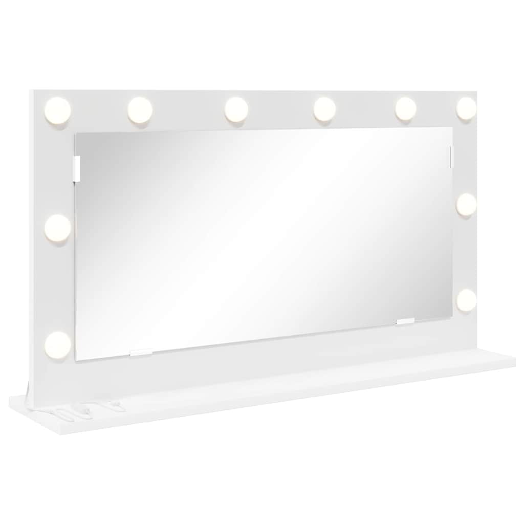 Espelho de Vaidade Branco 80 x 45 x 18 cm Retangular — foto 2