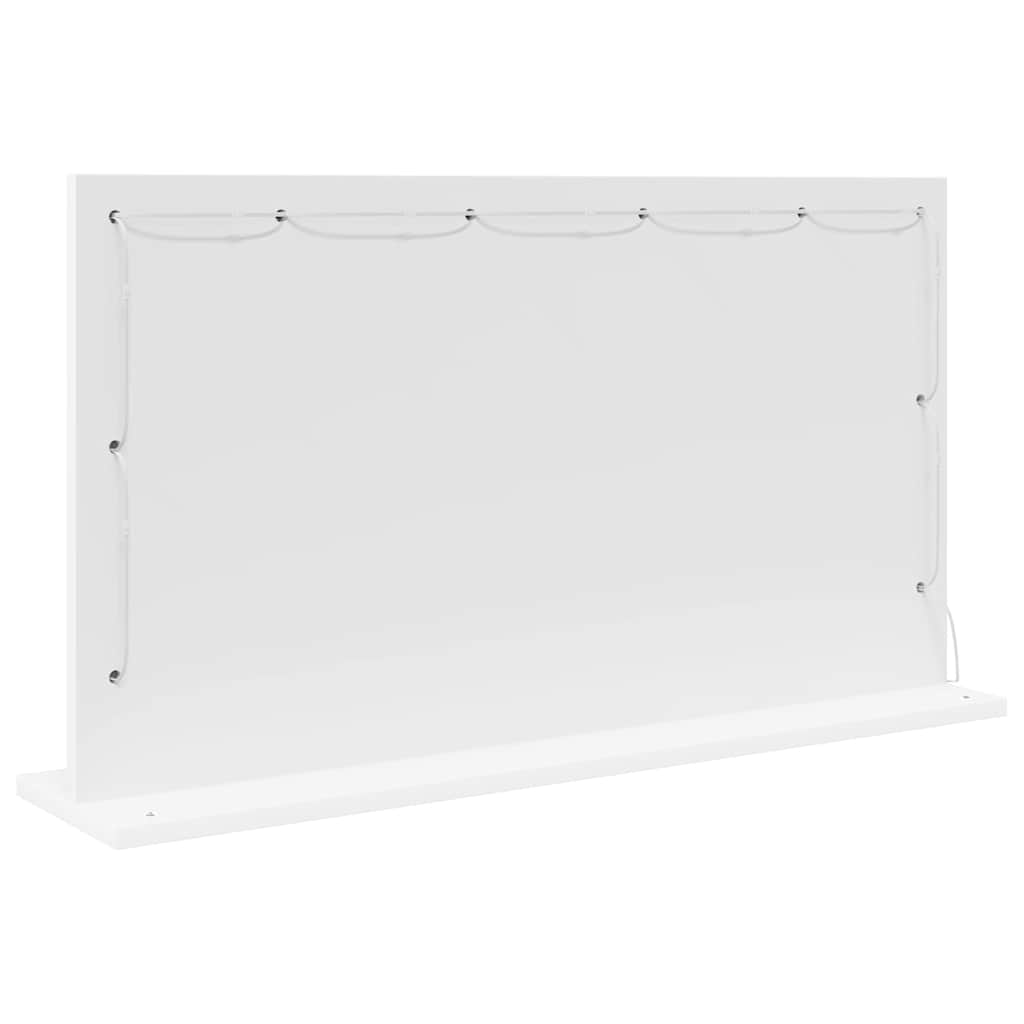 Espelho de Vaidade Branco 80 x 45 x 18 cm Retangular — foto 6
