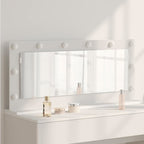 Espelho de Vaidade Retangular Branco 100 x 45 x 18 cm — foto 1