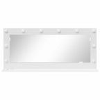 Espelho de Vaidade Retangular Branco 100 x 45 x 18 cm — foto 4