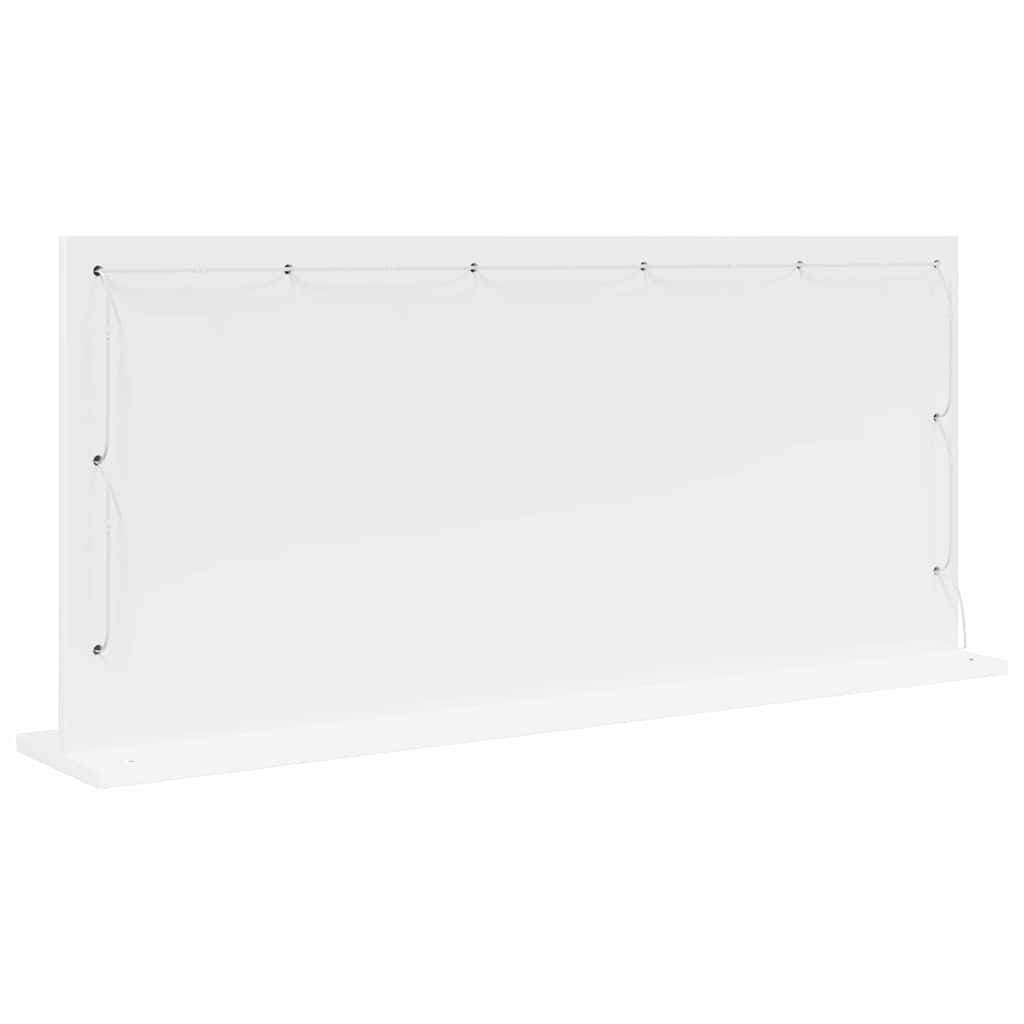 Espelho de Vaidade Retangular Branco 100 x 45 x 18 cm — foto 6