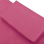 Espreguiçadeira com toldo e almofada rosa — foto 5