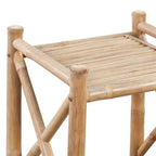 Estante de bambu quadrada com 4 prateleiras — foto 3