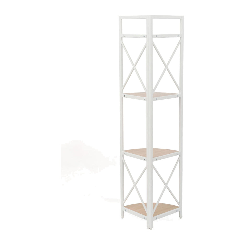 Estante de canto Lysle — Branco — foto 3