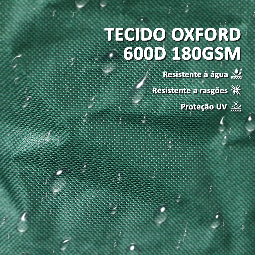 Conjunto de 4 Sacos para Resíduos de Jardim 86L Sacos para Resíduos Resistentes com Pegas Tampa com Fecho e Desenho Pop-Up Dobráveis e Reutilizáveis Ø47x50 cm Verde — foto 5