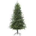 Árvore Artificial de Natal 150cm com Base Dobrável 440 Galhos PE Tridente e PVC Individual Árvore de Natal Decorativa Exterior Interior Ø75x150cm Verde — foto 1