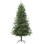 Árvore Artificial de Natal 150cm com Base Dobrável 440 Galhos PE Tridente e PVC Individual Árvore de Natal Decorativa Exterior Interior Ø75x150cm Verde — foto 1
