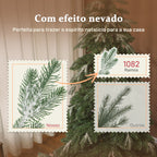 Árvore de Natal Artificial 180 cm Ramos Realistas com Efeito Neve Árvore de Natal com Suporte em Aço Base Dobrável Montagem Rápida Decoração de Natal para Casa Festa Verde — foto 5