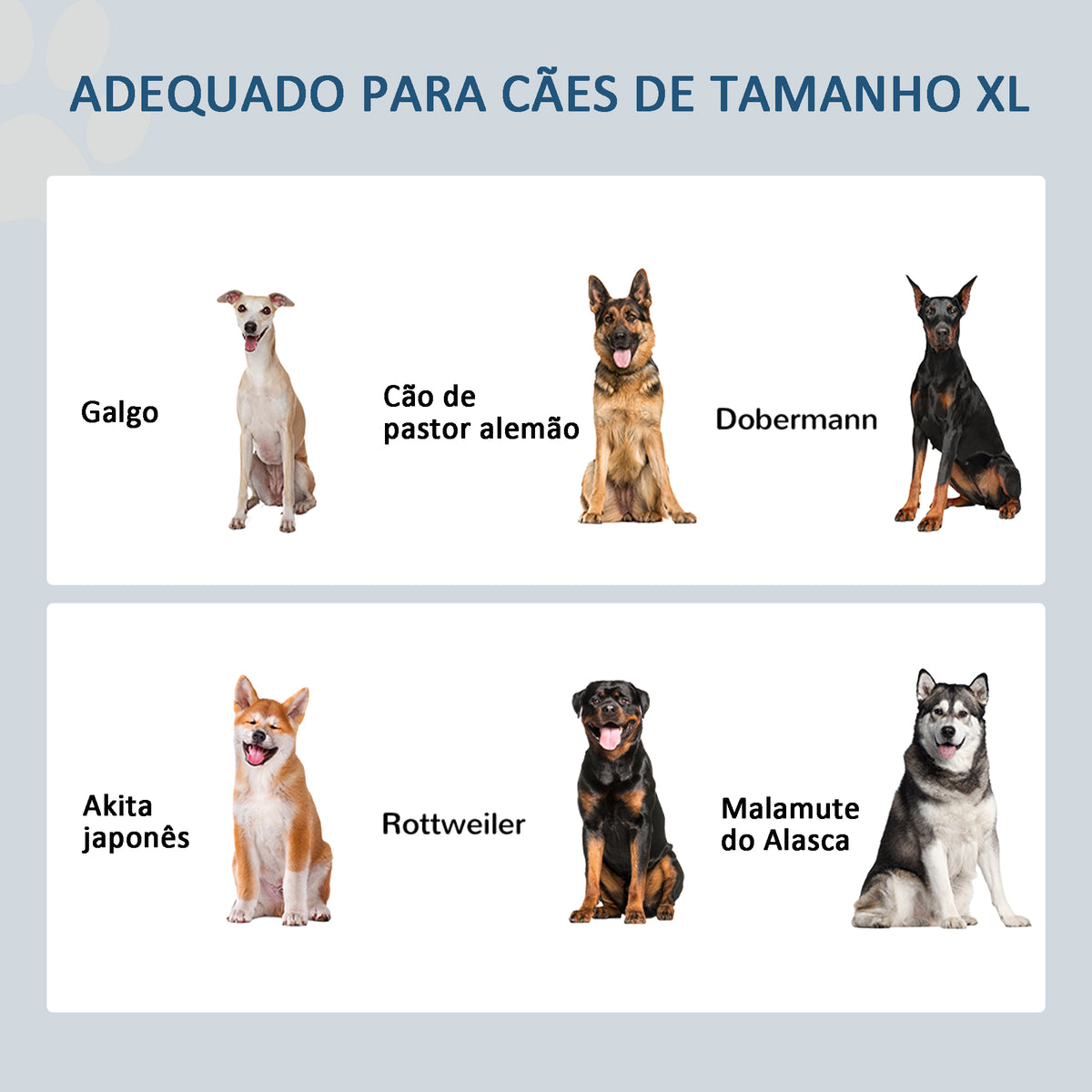 Comedouro Elevado para Cães Comedouro para Cães com 2 Tigelas de Aço Inoxidável e Espaço de Armazenamento Oculto 60x30x41 cm Cinzento — foto 4