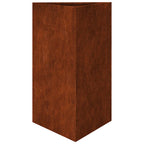 Garden Planters 2 pcs Triangular aço resistente às intempéries — foto 4