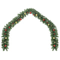 Grinalda de Natal decorada com enfeites 5 m — foto 2