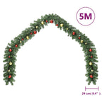 Grinalda de Natal decorada com enfeites 5 m — foto 4