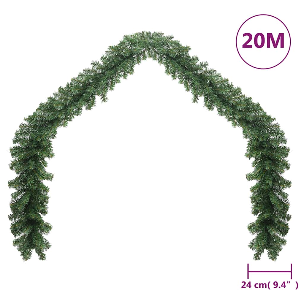 Grinalda de Natal PVC 20 m — foto 5