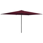 Guarda-sol de Jardim Retangular 2 x 3 m Poliéster — foto 2