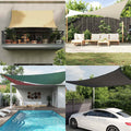 Guarda-Sol tecido Oxford retangular 4 x 6 m branco — foto 1