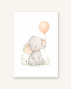 Elefante · Quadro infantil — acabamento:poster