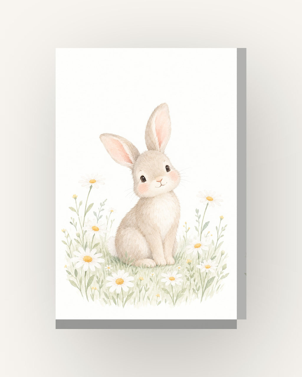 Coelho · Quadro infantil — acabamento:slim
