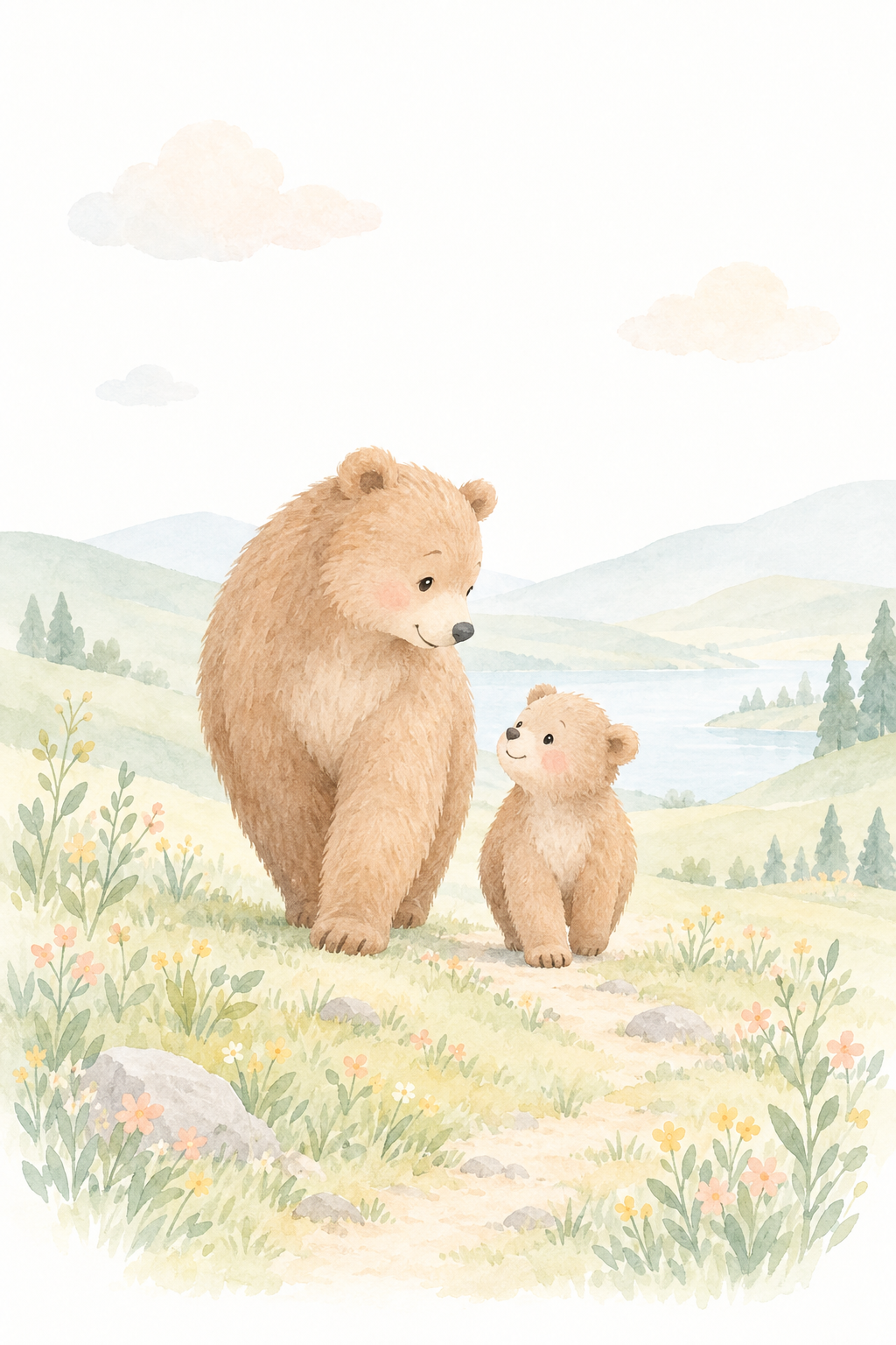 Ursos · Quadro infantil — infantil-04_ver