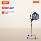 Hair Dryer Column with Stand and Visor 1180 W HOMCOM — Infografia FR (em uso)