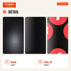 165cm Standing Punching Bag with Base for Water or Sand Fill for Adults and Kids Black — Infografia EN (detalhe)