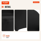 Stretch spandex chair covers 30 pieces black — Infografia EN (detalhe)