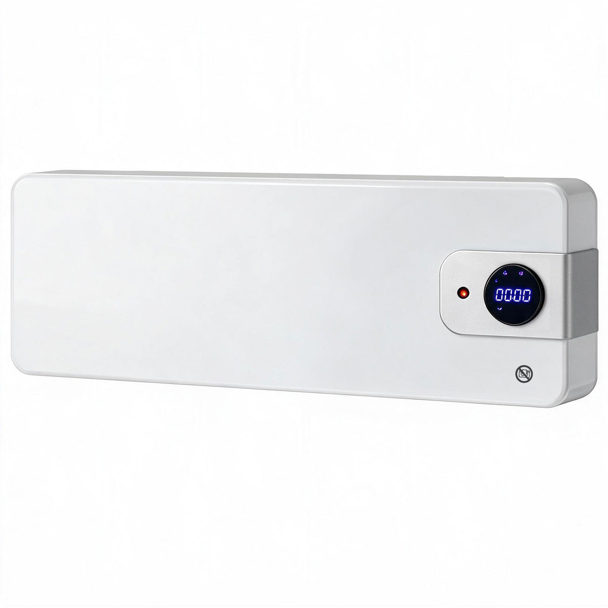 Aquecedor Elétrico de Parede 2000W com 3 Modos, Wi-Fi, Ecrã LED, Termóstato, Temporizador e Oscilação Branco — foto 1