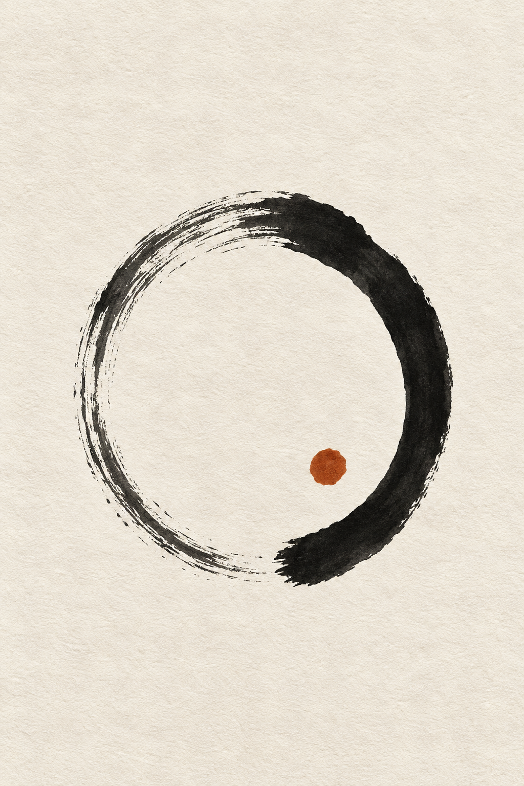 Ensō · Quadro japandi — japandi-01_ver