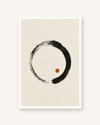 Ensō · Quadro japandi — acabamento:poster